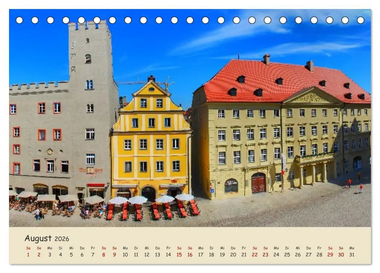 Bild: 9783516738315 | Regensburg. Du bist so schön (Tischkalender 2026 DIN A5 quer),...