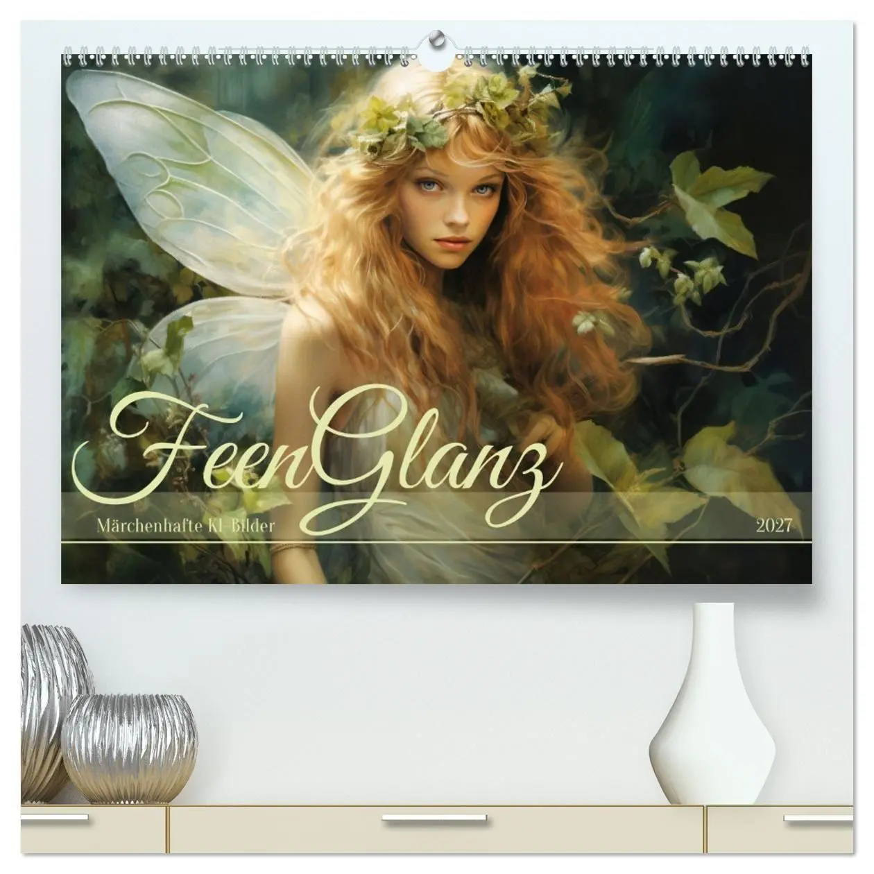 Cover: 9783569208315 | Feenglanz (hochwertiger Premium Wandkalender 2027 DIN A2 quer),...