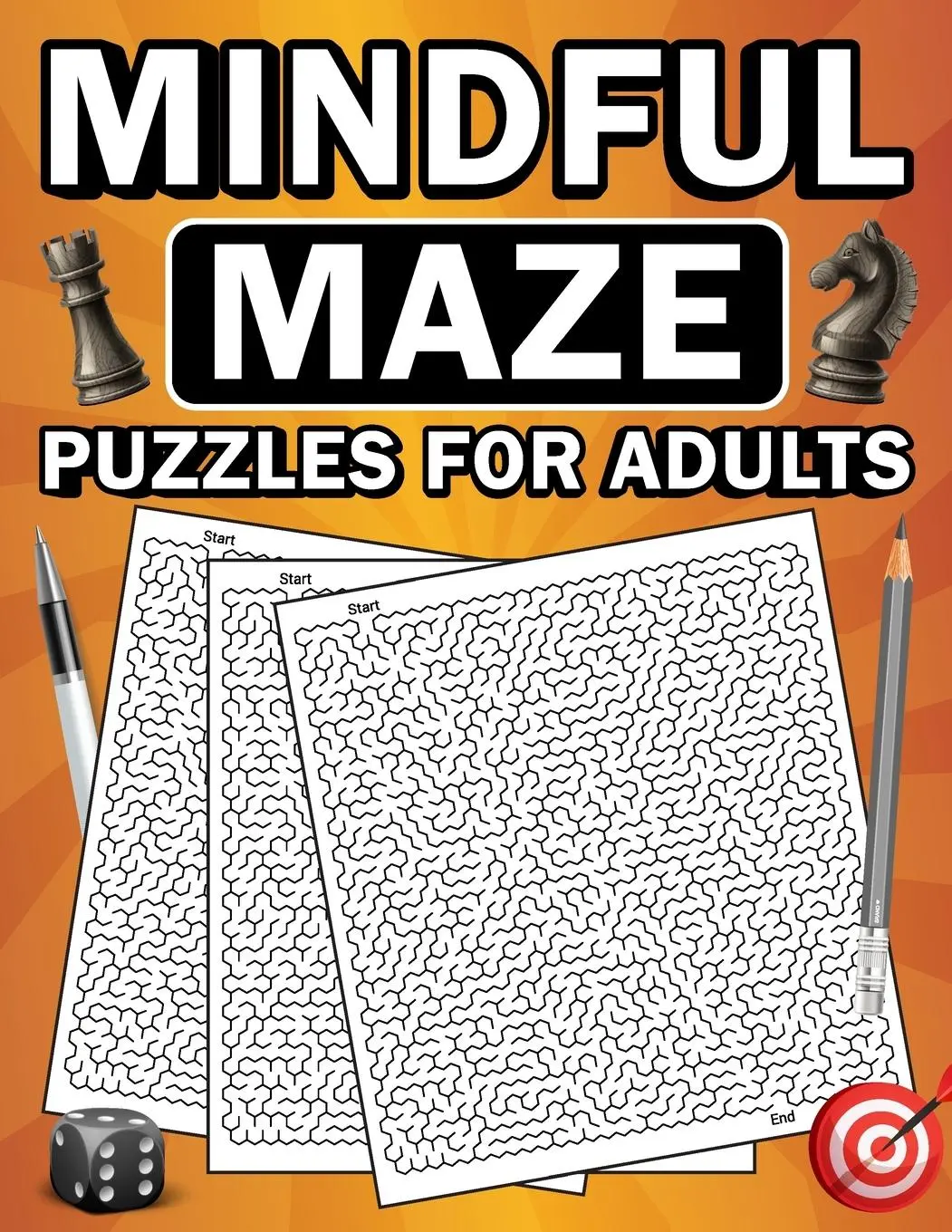 Cover: 9798869078315 | Mindful Maze Puzzles for Adults | Scott E Bowser | Taschenbuch | 2023