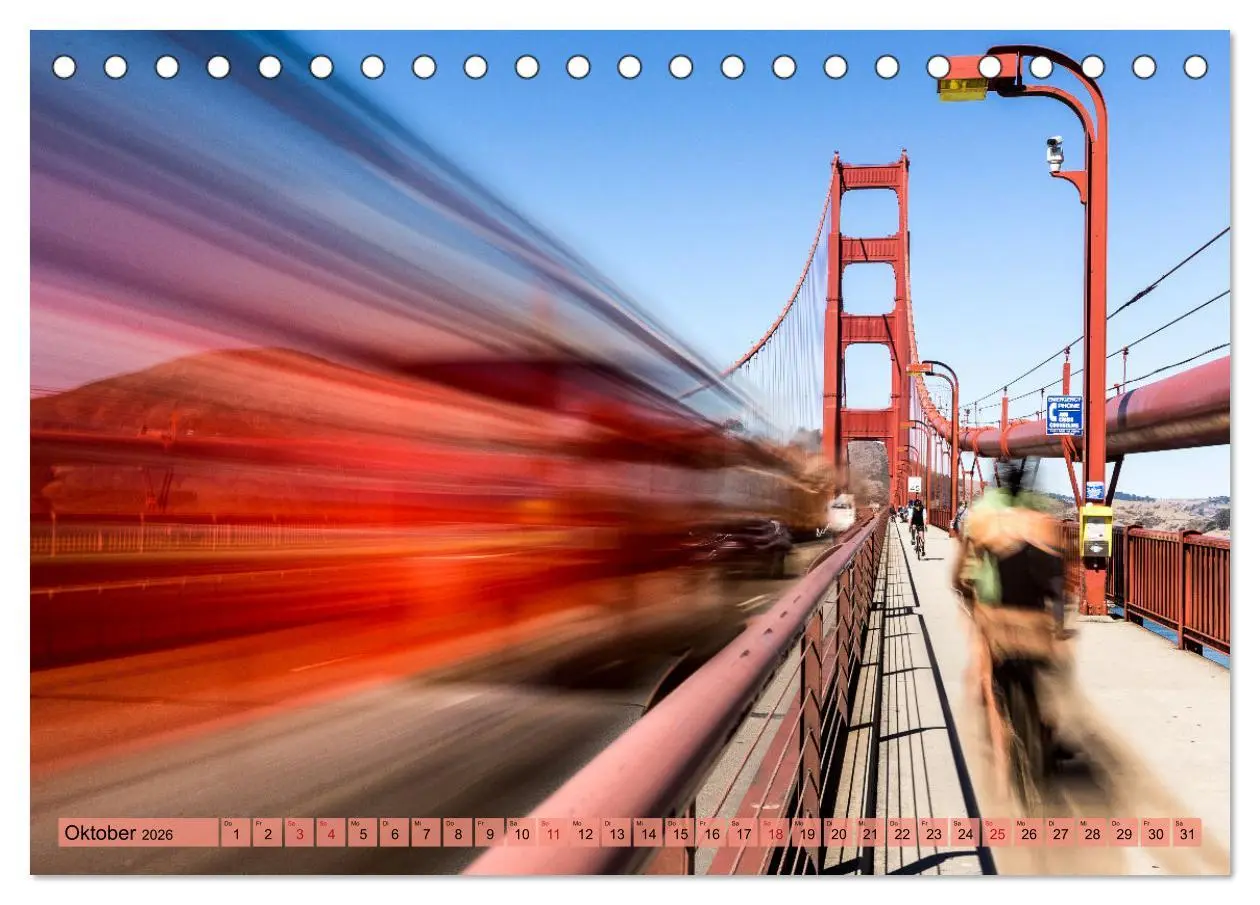 Bild: 9783457638415 | If I'm going to San Francisco (Tischkalender 2026 DIN A5 quer),...