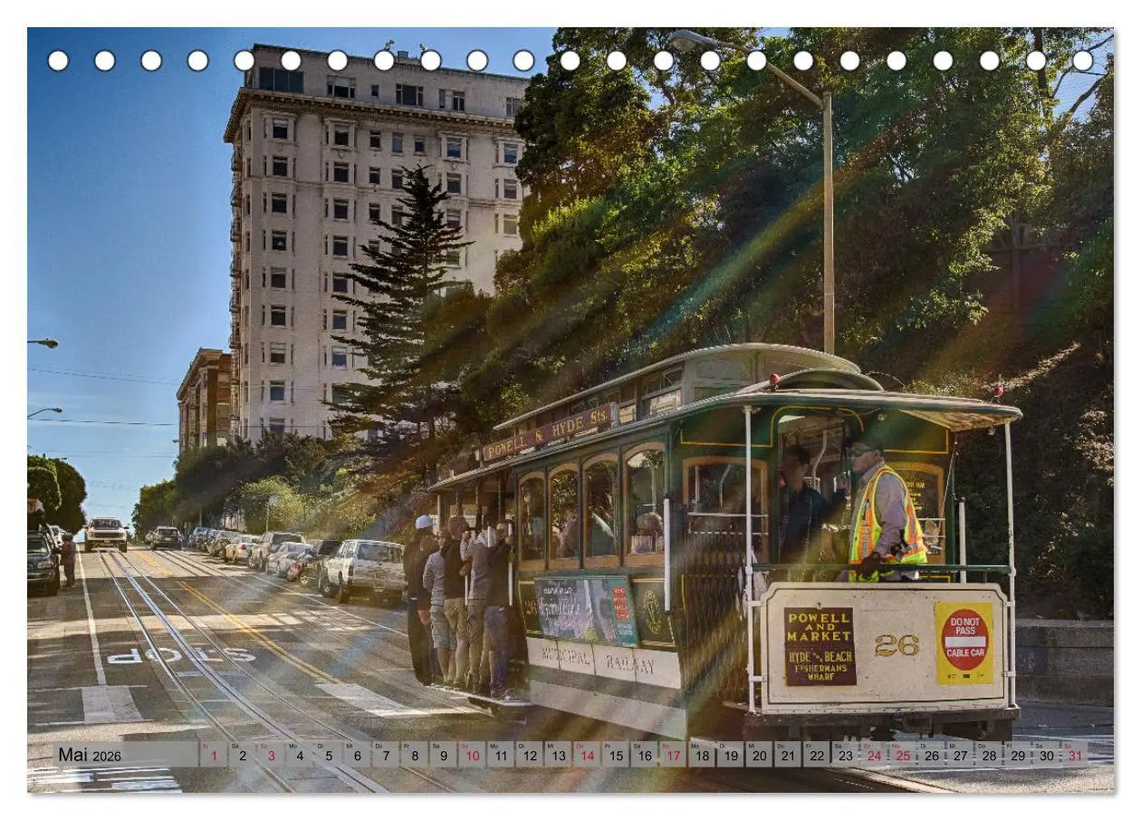 Bild: 9783457638415 | If I'm going to San Francisco (Tischkalender 2026 DIN A5 quer),...