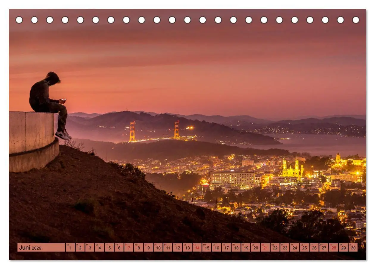 Bild: 9783457638415 | If I'm going to San Francisco (Tischkalender 2026 DIN A5 quer),...