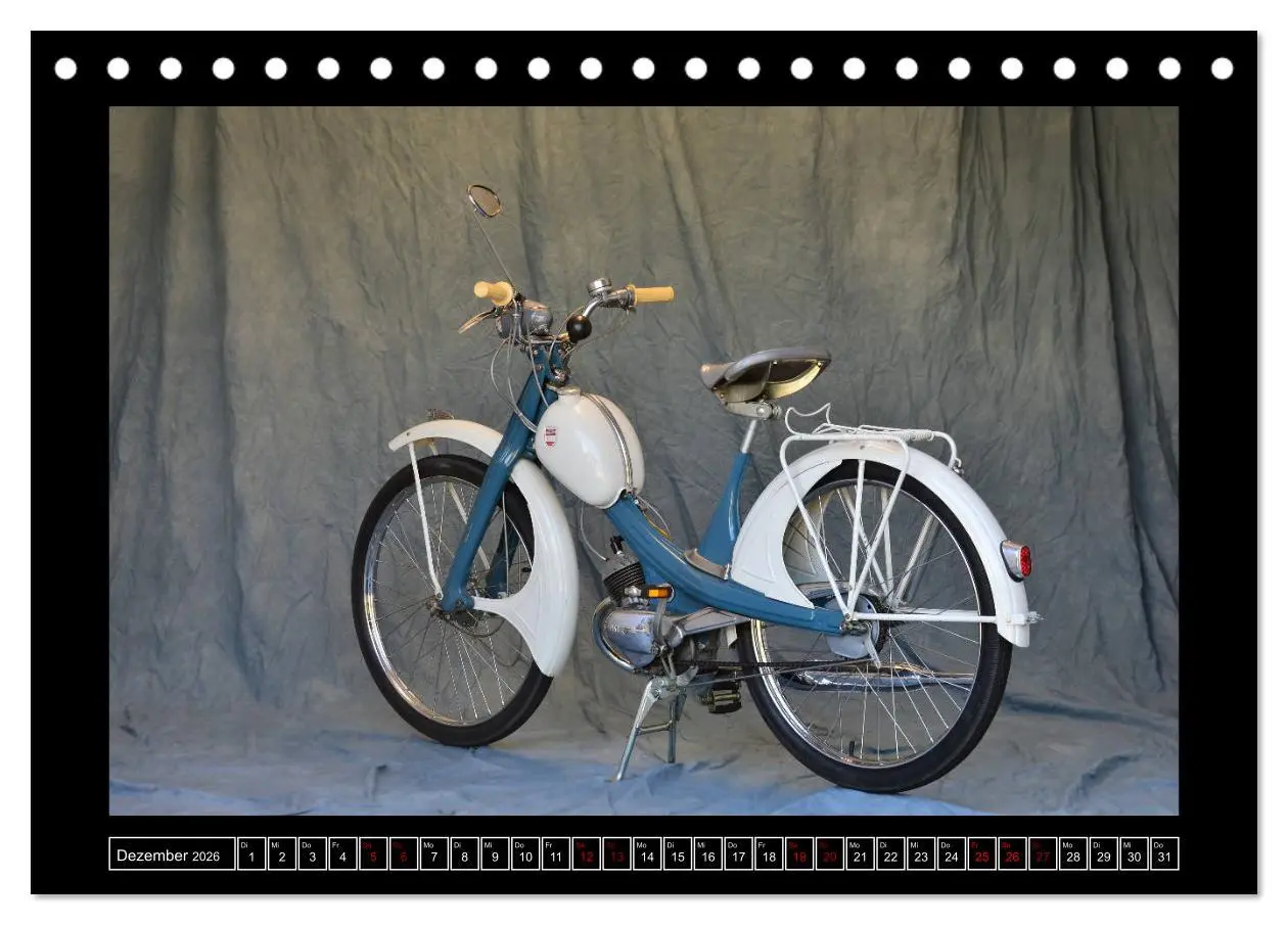 Bild: 9783457878415 | NSU Quickly - Mein Moped (Tischkalender 2026 DIN A5 quer), CALVENDO...
