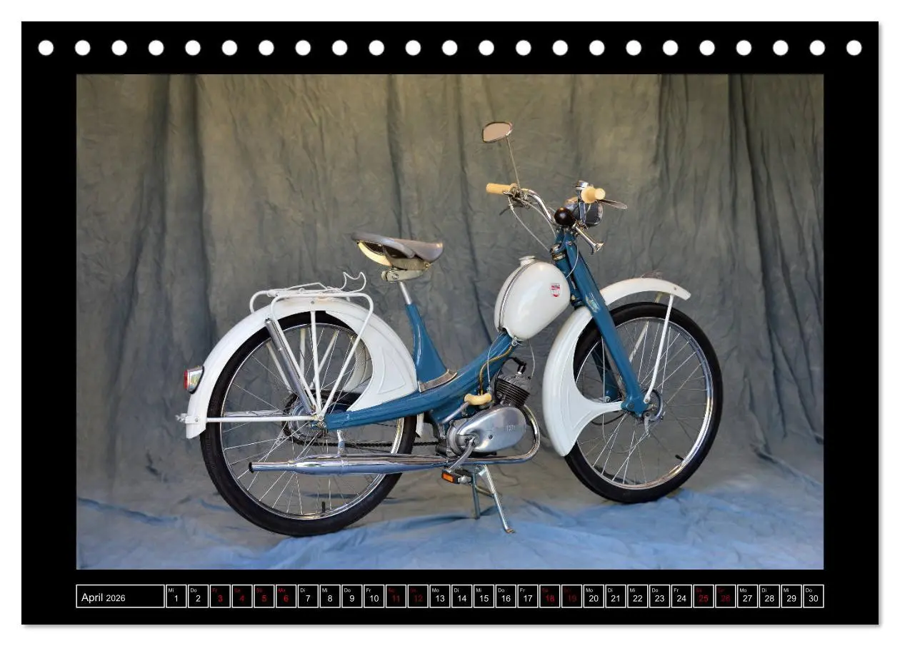 Bild: 9783457878415 | NSU Quickly - Mein Moped (Tischkalender 2026 DIN A5 quer), CALVENDO...