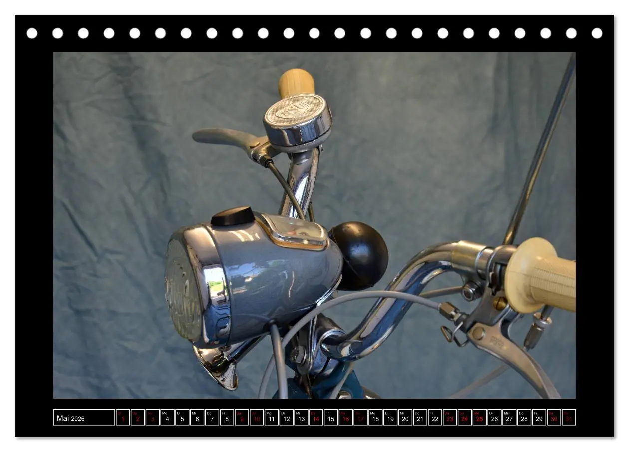 Bild: 9783457878415 | NSU Quickly - Mein Moped (Tischkalender 2026 DIN A5 quer), CALVENDO...