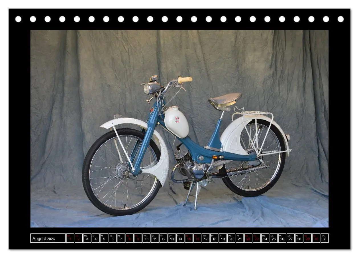 Bild: 9783457878415 | NSU Quickly - Mein Moped (Tischkalender 2026 DIN A5 quer), CALVENDO...