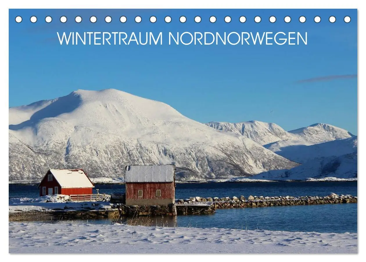 Cover: 9783457948415 | Wintertraum Nordnorwegen (Tischkalender 2026 DIN A5 quer), CALVENDO...