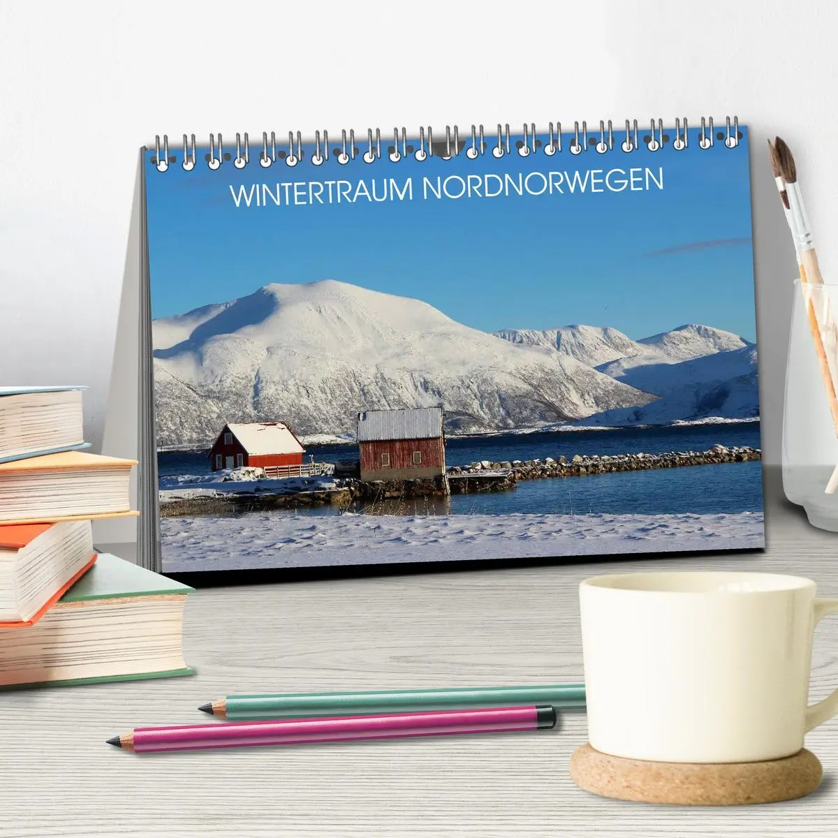 Bild: 9783457948415 | Wintertraum Nordnorwegen (Tischkalender 2026 DIN A5 quer), CALVENDO...
