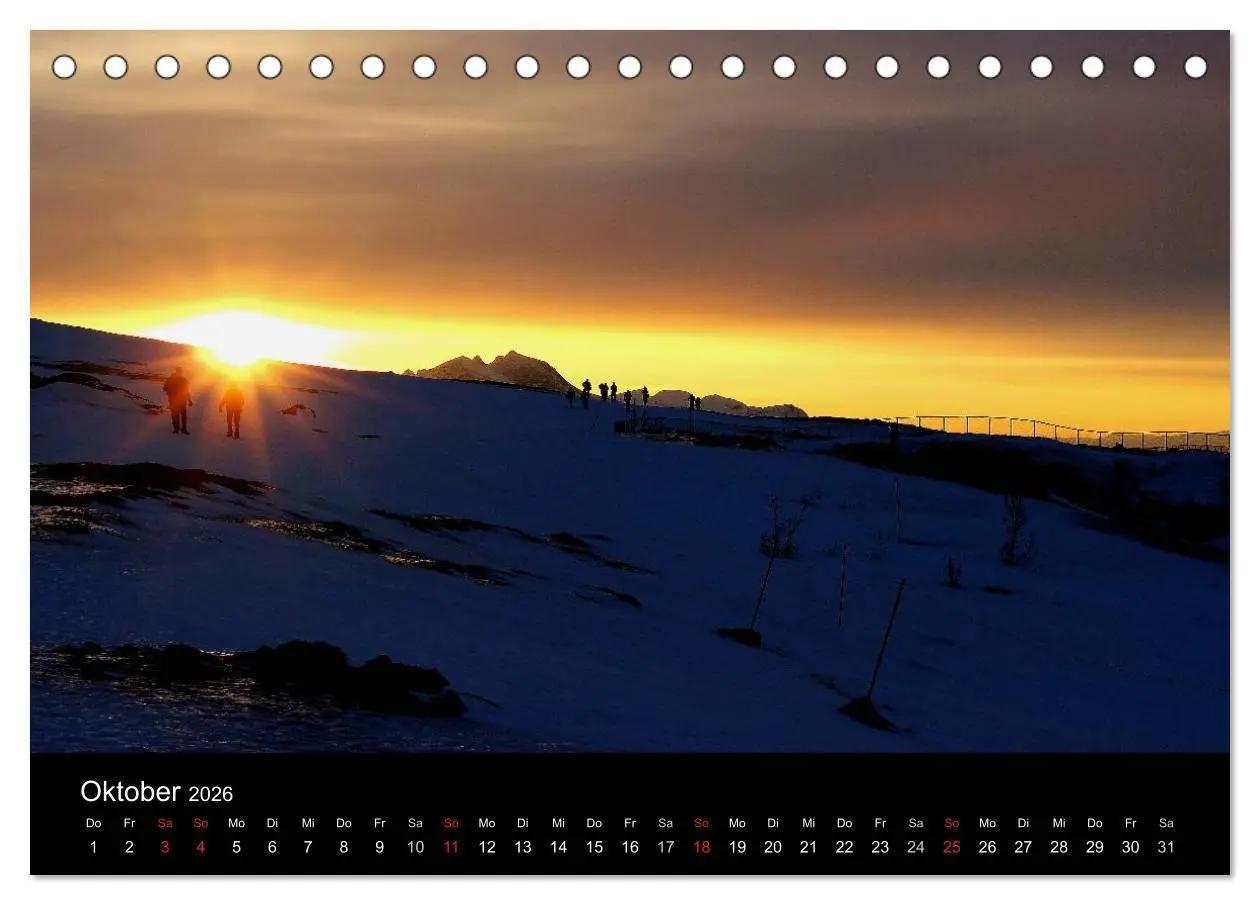 Bild: 9783457948415 | Wintertraum Nordnorwegen (Tischkalender 2026 DIN A5 quer), CALVENDO...