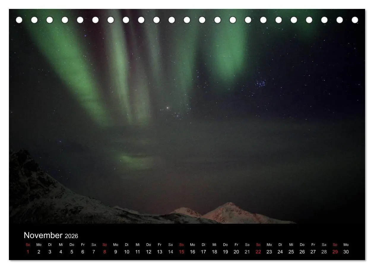 Bild: 9783457948415 | Wintertraum Nordnorwegen (Tischkalender 2026 DIN A5 quer), CALVENDO...
