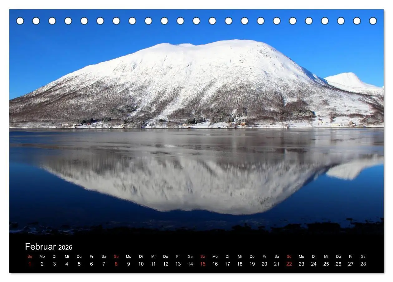 Bild: 9783457948415 | Wintertraum Nordnorwegen (Tischkalender 2026 DIN A5 quer), CALVENDO...