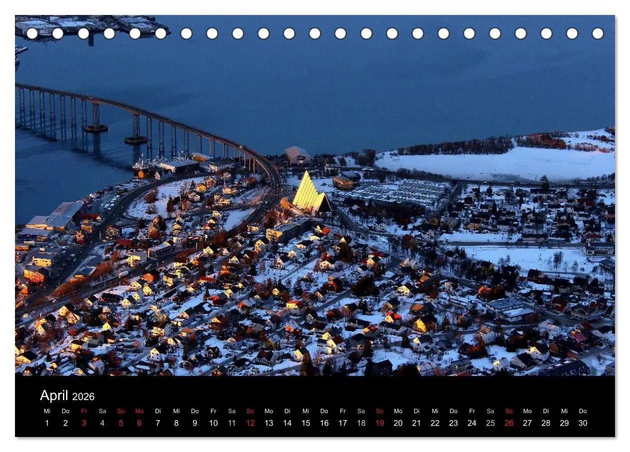 Bild: 9783457948415 | Wintertraum Nordnorwegen (Tischkalender 2026 DIN A5 quer), CALVENDO...