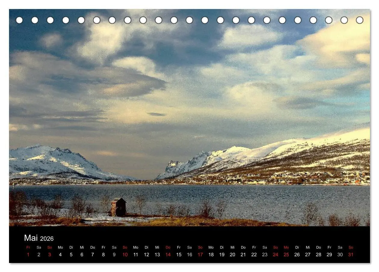 Bild: 9783457948415 | Wintertraum Nordnorwegen (Tischkalender 2026 DIN A5 quer), CALVENDO...