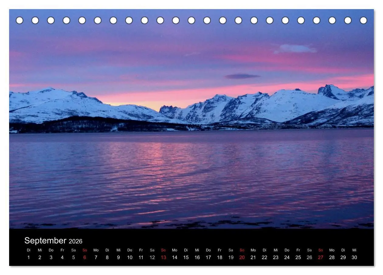 Bild: 9783457948415 | Wintertraum Nordnorwegen (Tischkalender 2026 DIN A5 quer), CALVENDO...