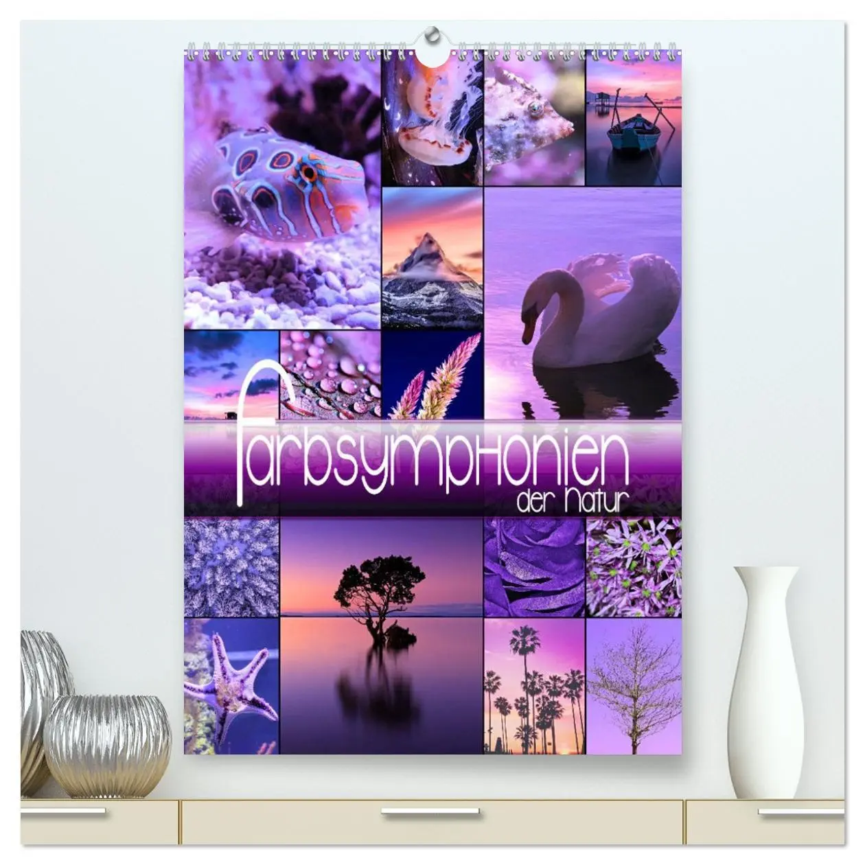 Cover: 9783516348415 | Farbsymphonien der Natur (hochwertiger Premium Wandkalender 2026...