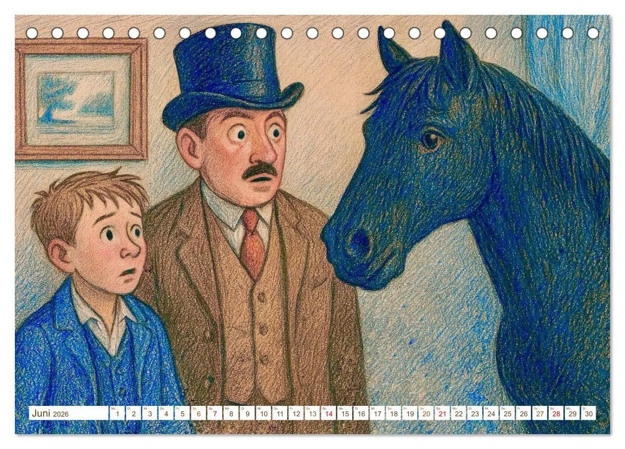 Bild: 9783516658415 | Erich Kästner (Tischkalender 2026 DIN A5 quer), CALVENDO...