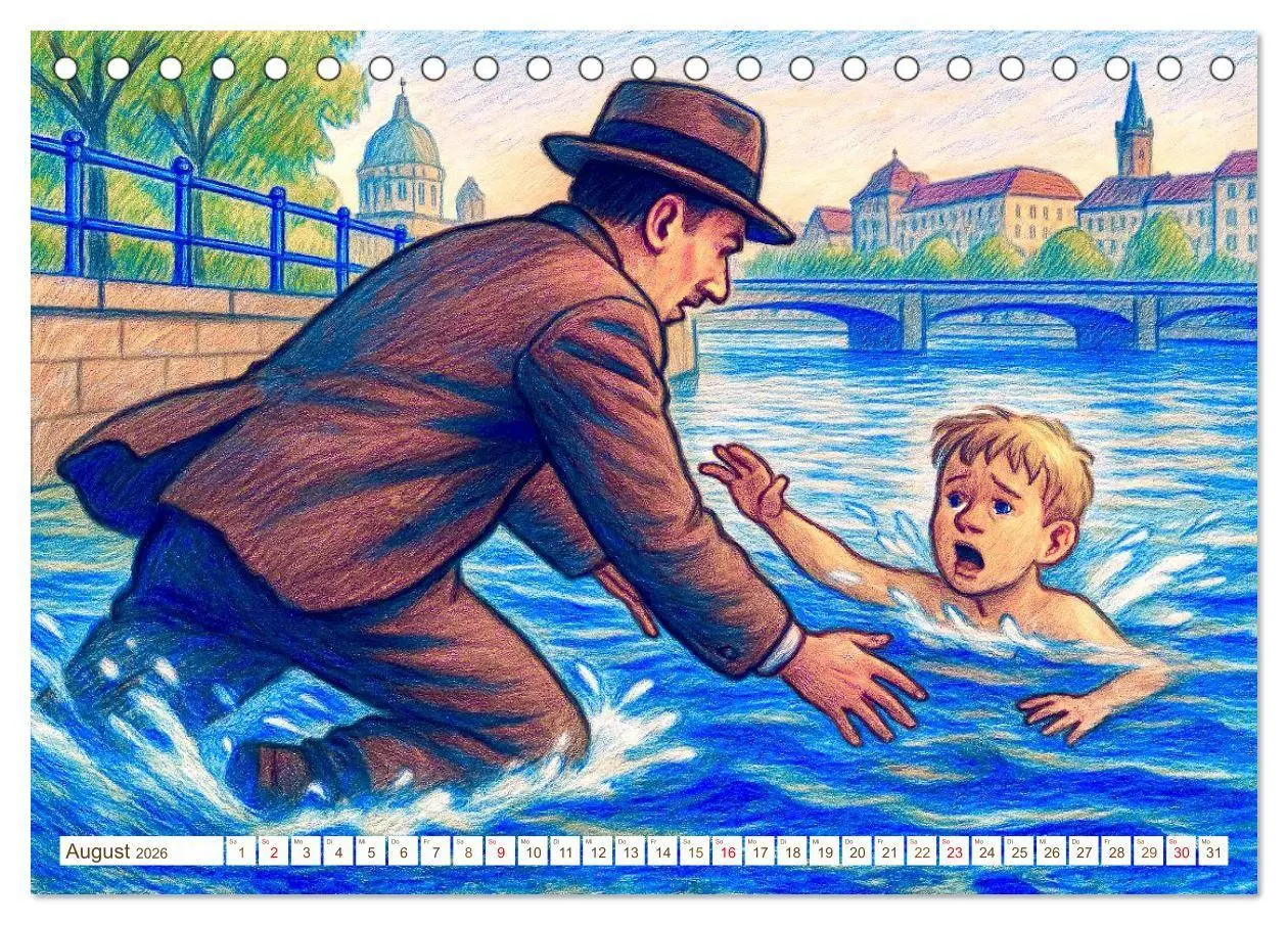 Bild: 9783516658415 | Erich Kästner (Tischkalender 2026 DIN A5 quer), CALVENDO...