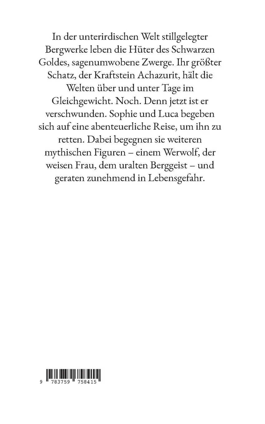 Rückseite: 9783759758415 | Die Hüter des Schwarzen Goldes | Anja Kiel (u. a.) | Taschenbuch