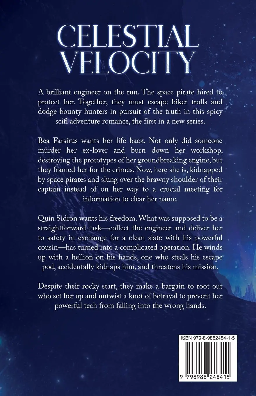 Rückseite: 9798988248415 | Celestial Velocity | Mary Ashe | Taschenbuch | Englisch | 2023
