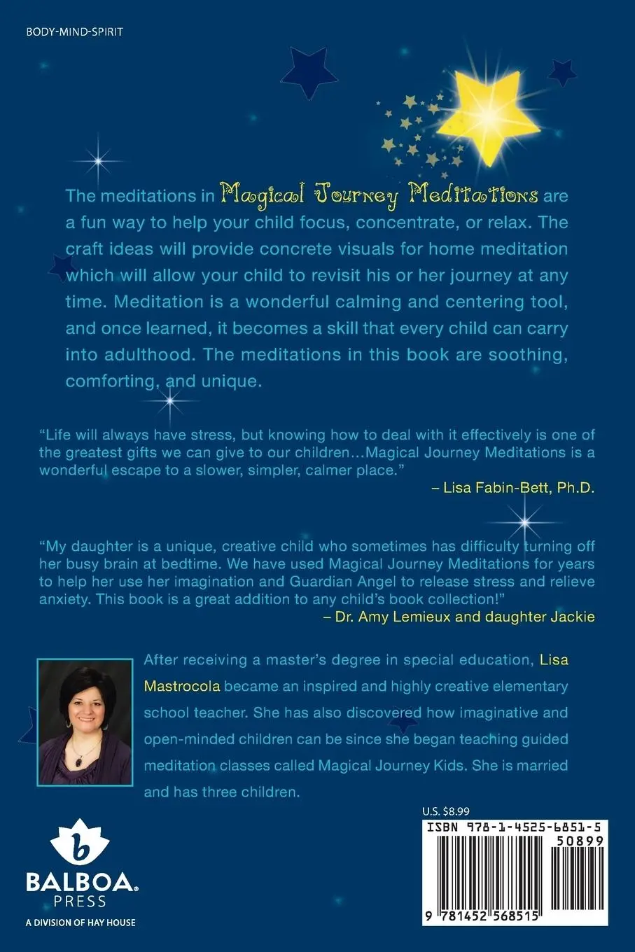 Rückseite: 9781452568515 | Magical Journey Meditations | Lisa Mastrocola | Taschenbuch | Englisch