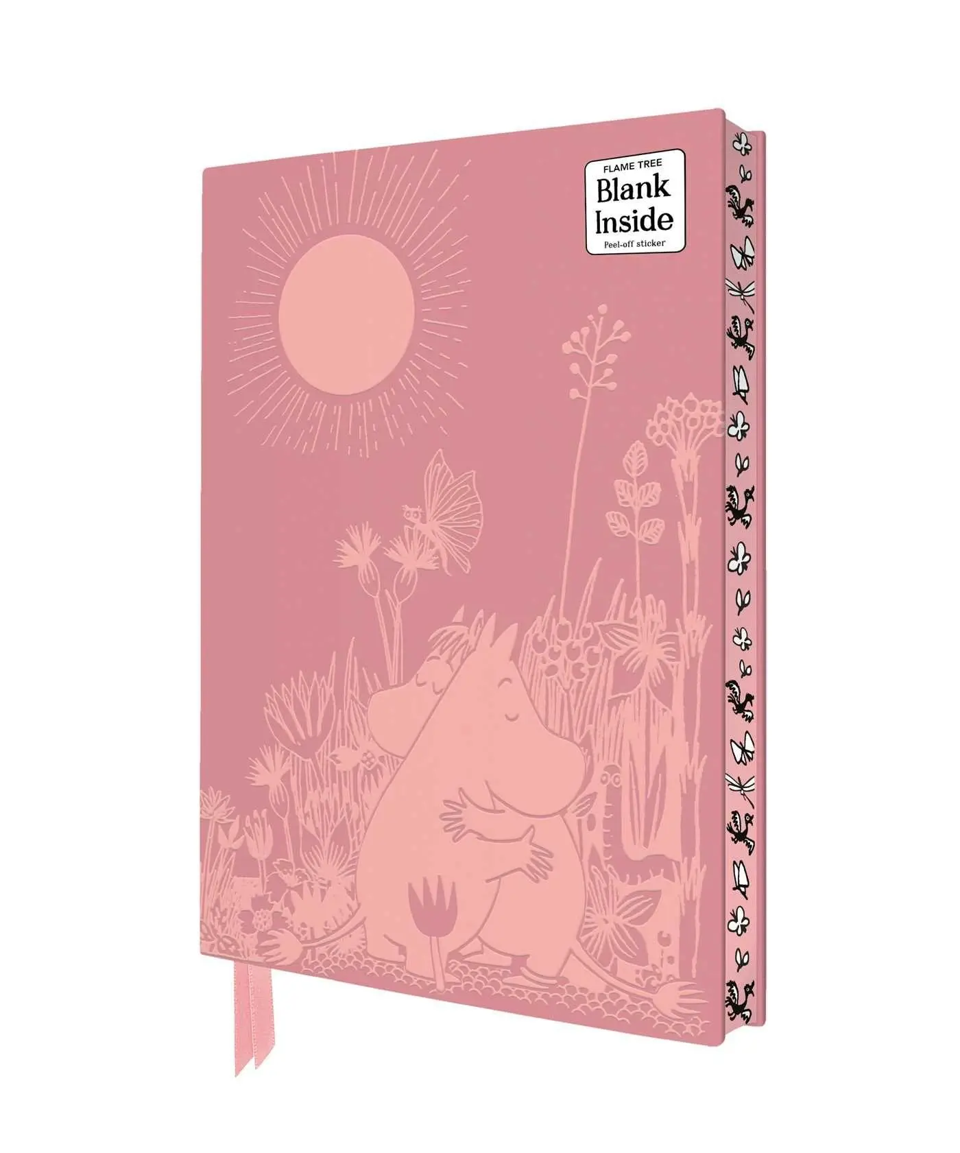Moomin Love Artisan Art Blank Notebook (Flame Tree Journals) - Neuware