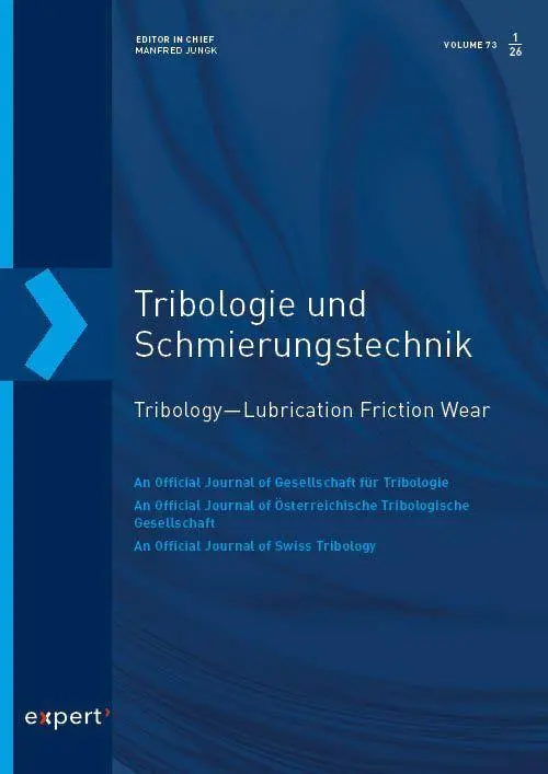 Tribologie und Schmierungstechnik 73, 1 (2026)