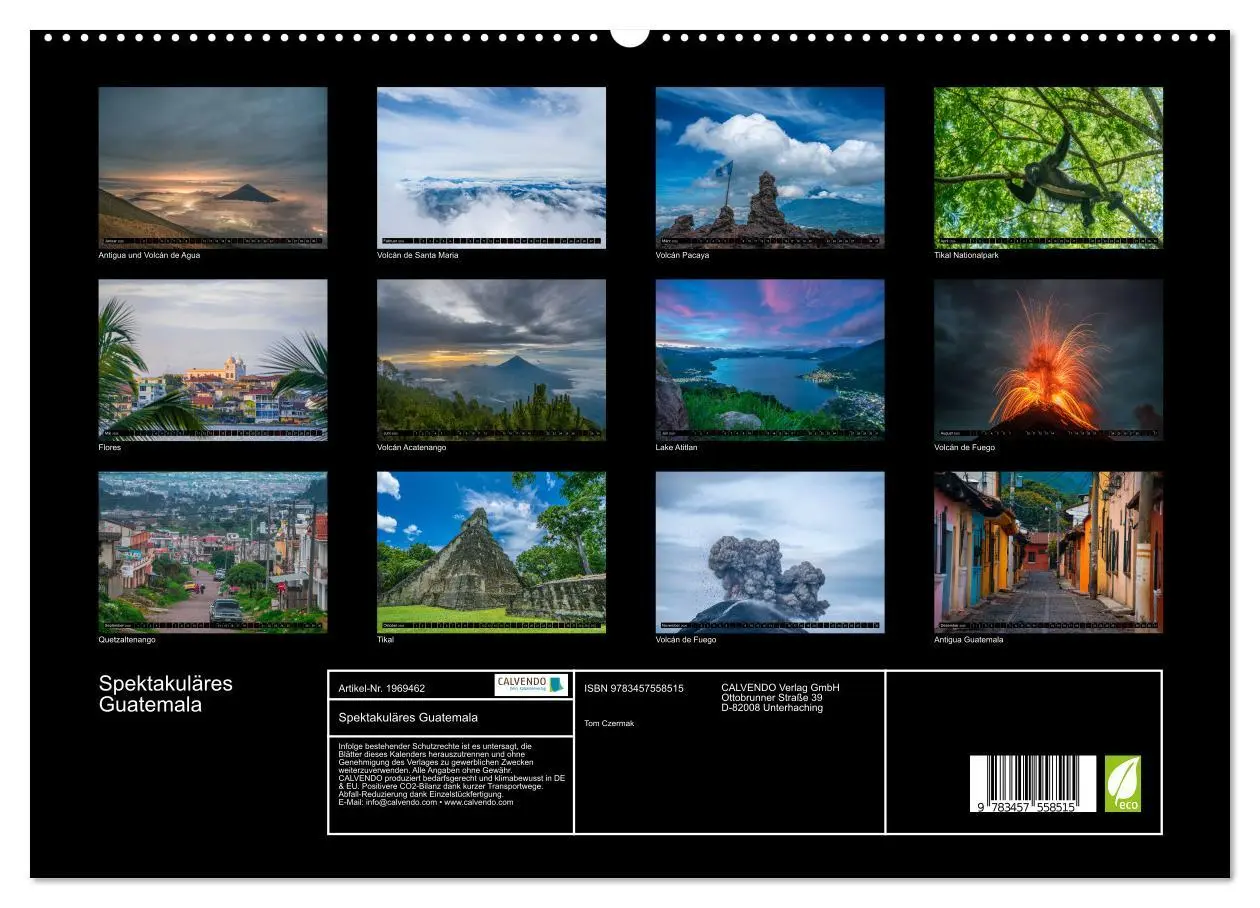 Bild: 9783457558515 | Spektakuläres Guatemala (hochwertiger Premium Wandkalender 2026 DIN...