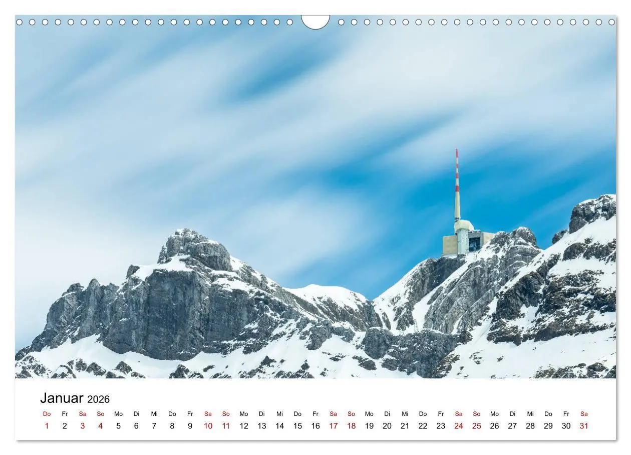 Bild: 9783457938515 | Faszination Säntis (Wandkalender 2026 DIN A3 quer), CALVENDO...