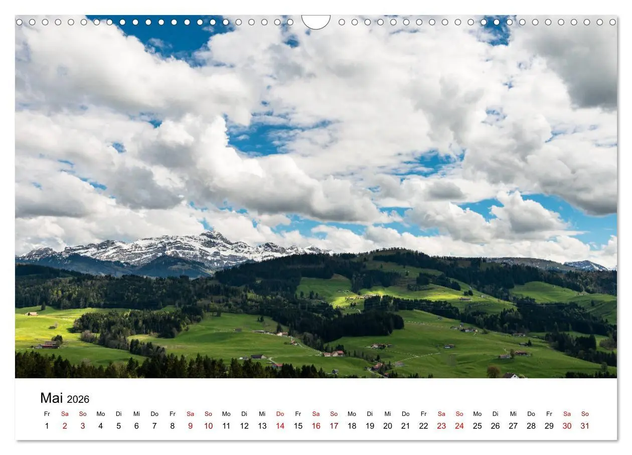 Bild: 9783457938515 | Faszination Säntis (Wandkalender 2026 DIN A3 quer), CALVENDO...