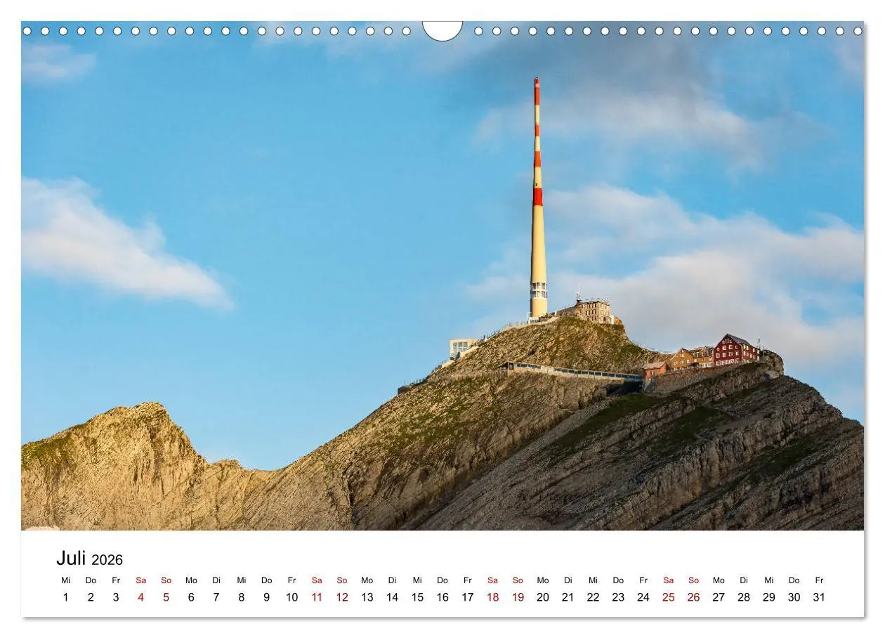 Bild: 9783457938515 | Faszination Säntis (Wandkalender 2026 DIN A3 quer), CALVENDO...