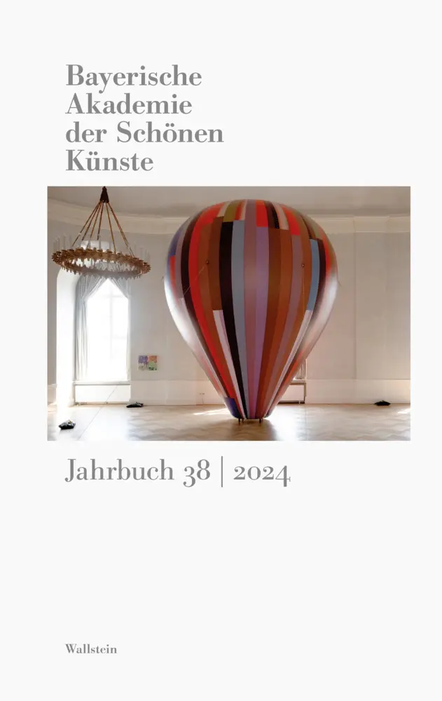 Cover: 9783835358515 | Bayerische Akademie der Schönen Künste | Jahrbuch | München | Buch