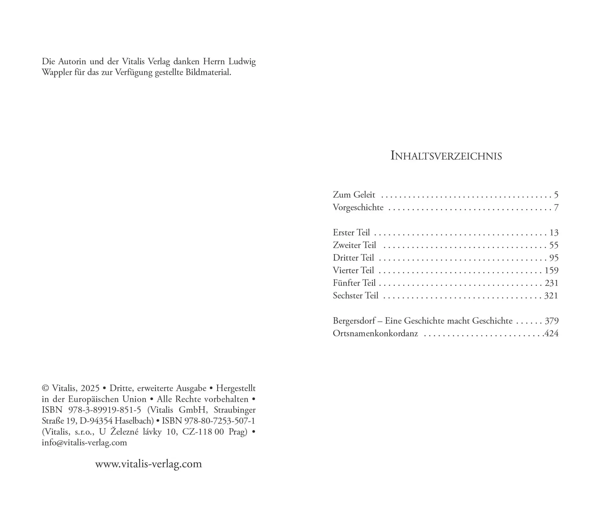 Bild: 9783899198515 | Bergersdorf | Ein Tatsachenroman | Kennel Herma | Taschenbuch | 2025