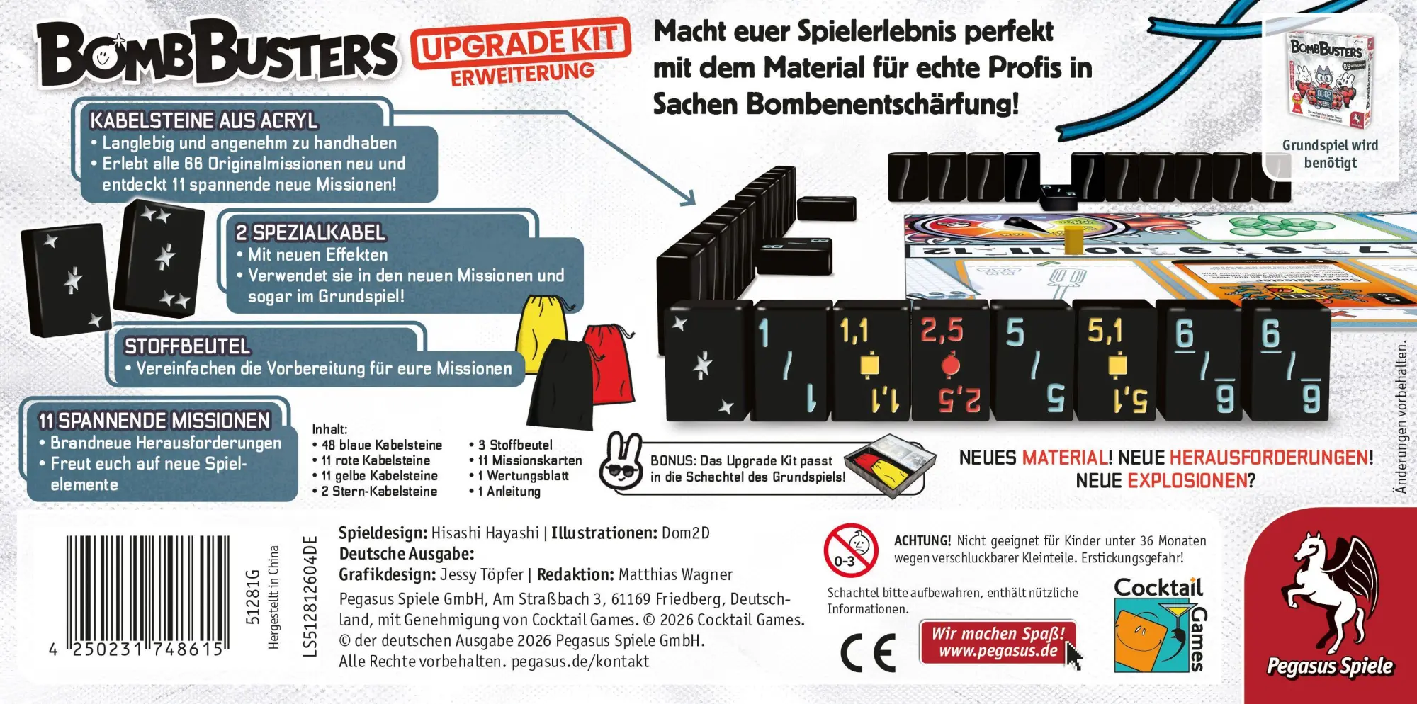 Bild: 4250231748615 | Bomb Busters: Upgrade Kit [Erweiterung] | Spiel | 51281G | Deutsch