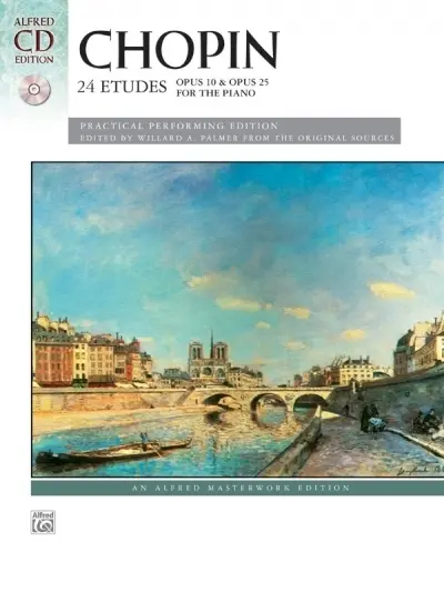 Cover: 9780739098615 | Chopin: 24 Etudes, Op. 10 &amp; Op. 25 for the Piano | Willard A. Palmer