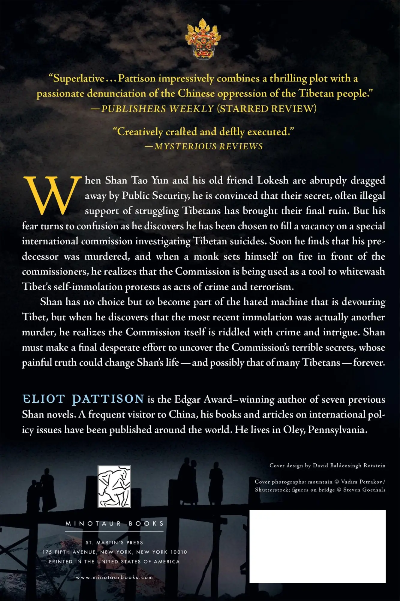Rückseite: 9781250118615 | Soul of the Fire | Eliot Pattison | Taschenbuch | 292 S. | Englisch