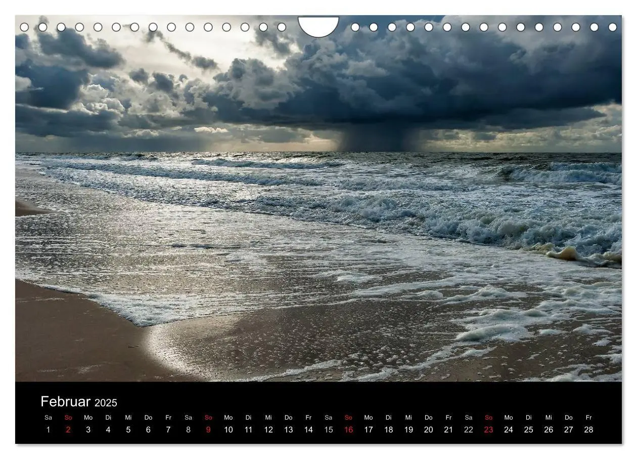 Bild: 9783435698615 | Faszination Meer und Wolken (Wandkalender 2025 DIN A4 quer),...