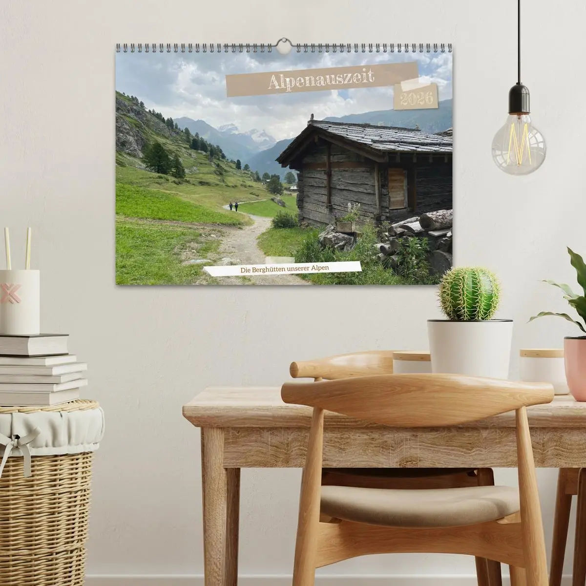 Bild: 9783457308615 | Alpenauszeit - Die Berghütten unserer Alpen (Wandkalender 2026 DIN...