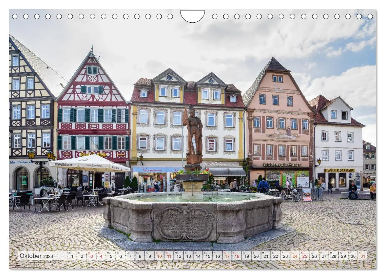 Bild: 9783457788615 | Bad Mergentheim Impressionen (Wandkalender 2026 DIN A4 quer),...