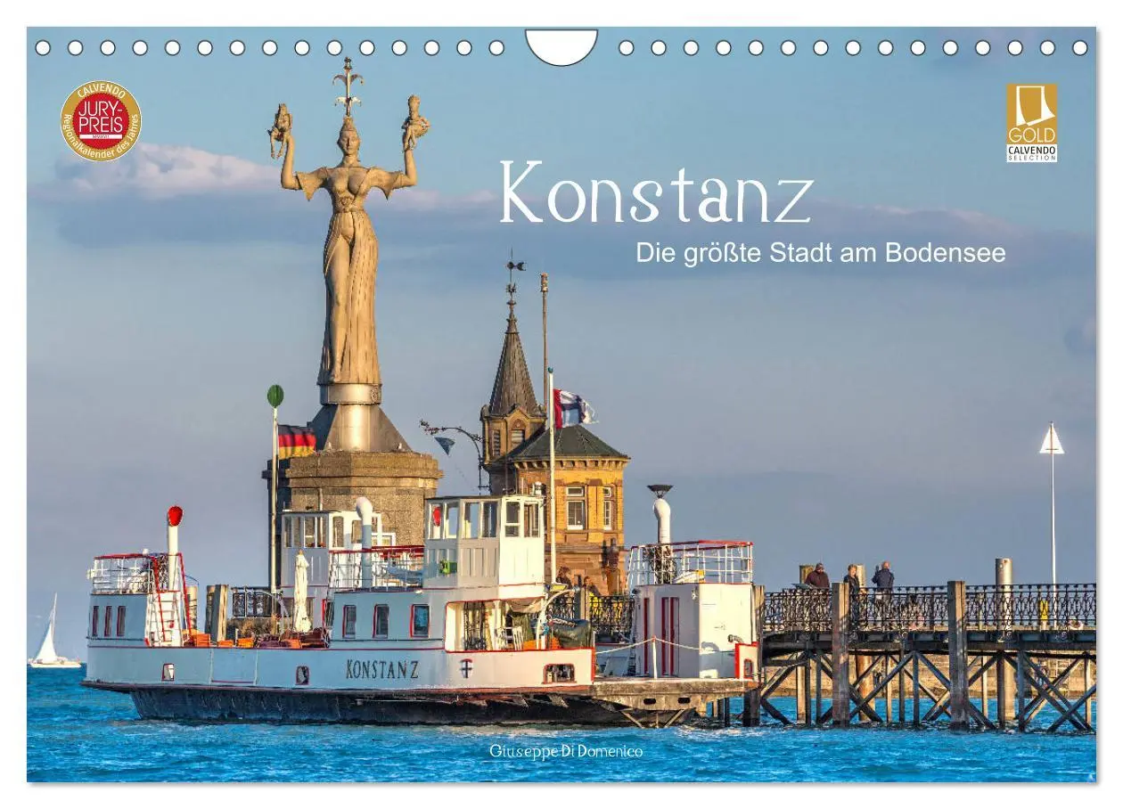 Cover: 9783457858615 | Konstanz - die größte Stadt am Bodensee (Wandkalender 2026 DIN A4...