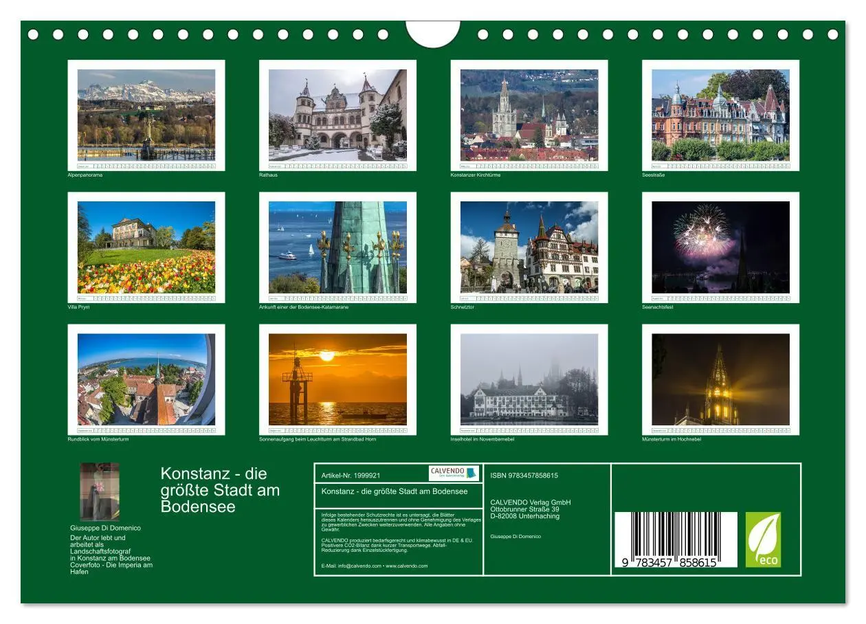Bild: 9783457858615 | Konstanz - die größte Stadt am Bodensee (Wandkalender 2026 DIN A4...