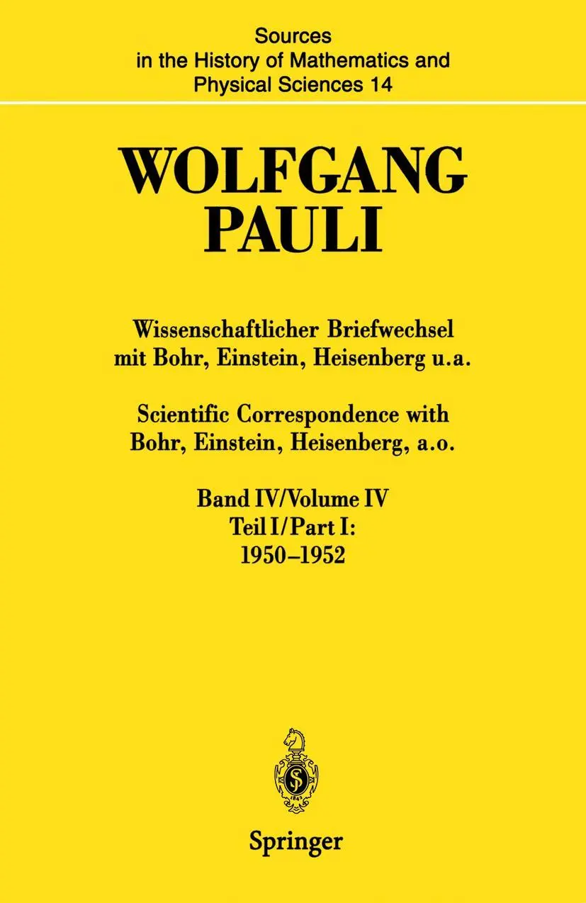 Cover: 9783662308615 | Wissenschaftlicher Briefwechsel mit Bohr, Einstein, Heisenberg u.a....