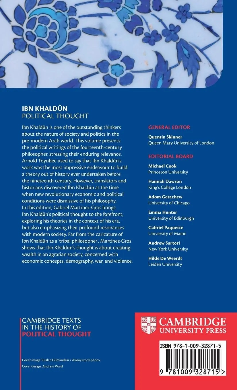Rückseite: 9781009328715 | Ibn Khald¿n | Political Thought | Ibn Khaldun | Buch | Englisch | 2024