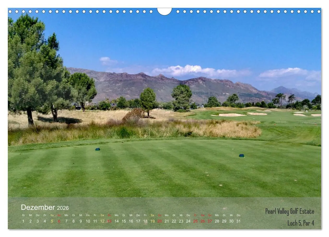 Bild: 9783457918715 | Golfplätze Kapstadt - Cape Winelands und Overberg (Wandkalender...