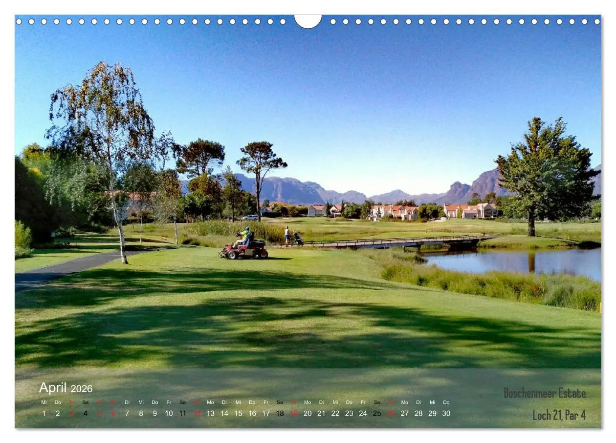 Bild: 9783457918715 | Golfplätze Kapstadt - Cape Winelands und Overberg (Wandkalender...