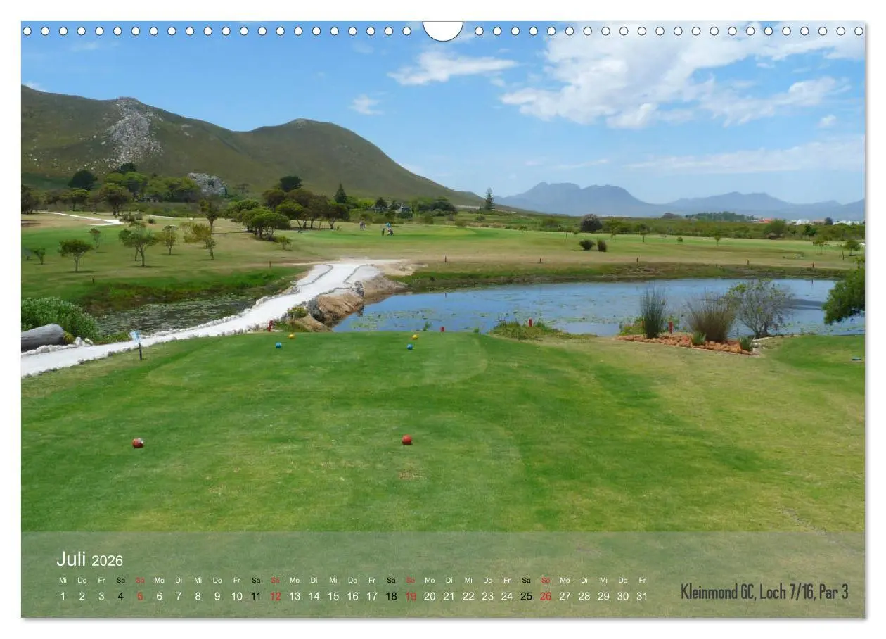 Bild: 9783457918715 | Golfplätze Kapstadt - Cape Winelands und Overberg (Wandkalender...