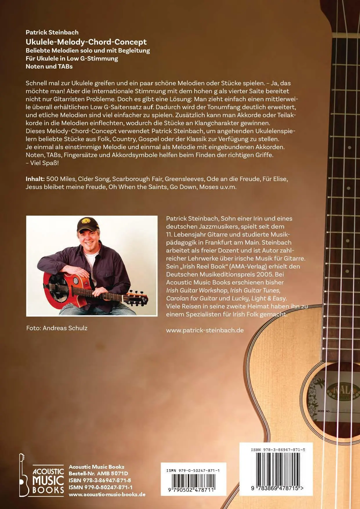 Bild: 9783869478715 | Ukulele Melody-Chord-Concept | Patrick Steinbach | Taschenbuch | 80 S.