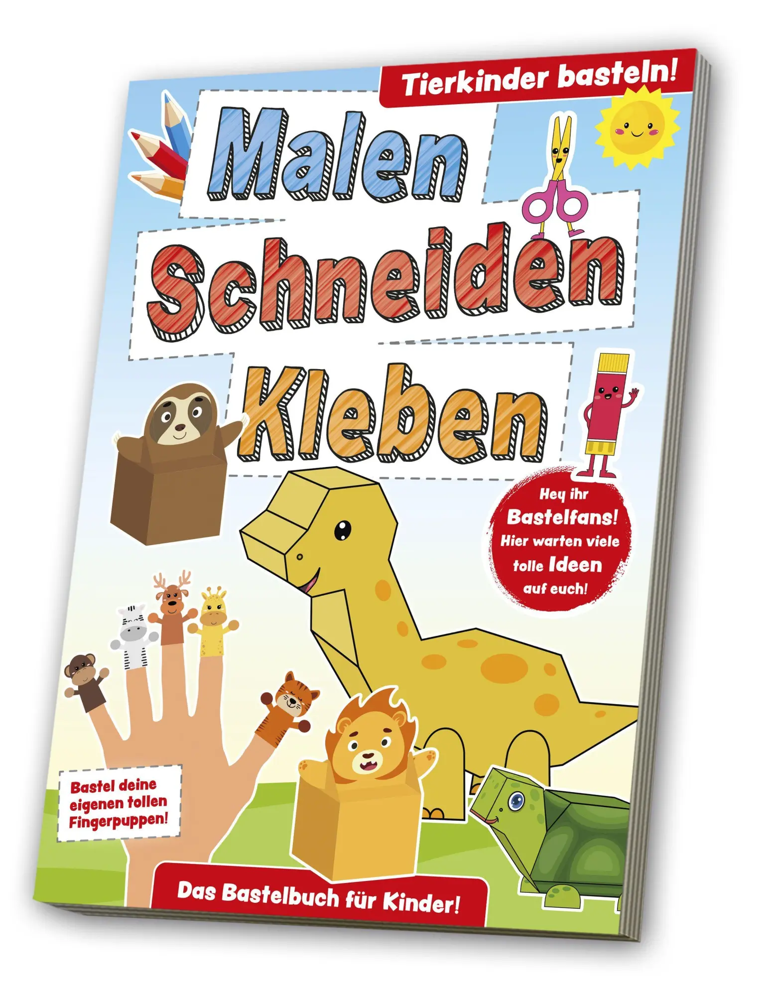 Cover: 4019393988815 | Bastelbuch - Tierkinder | Broschüre | Deutsch | 2023