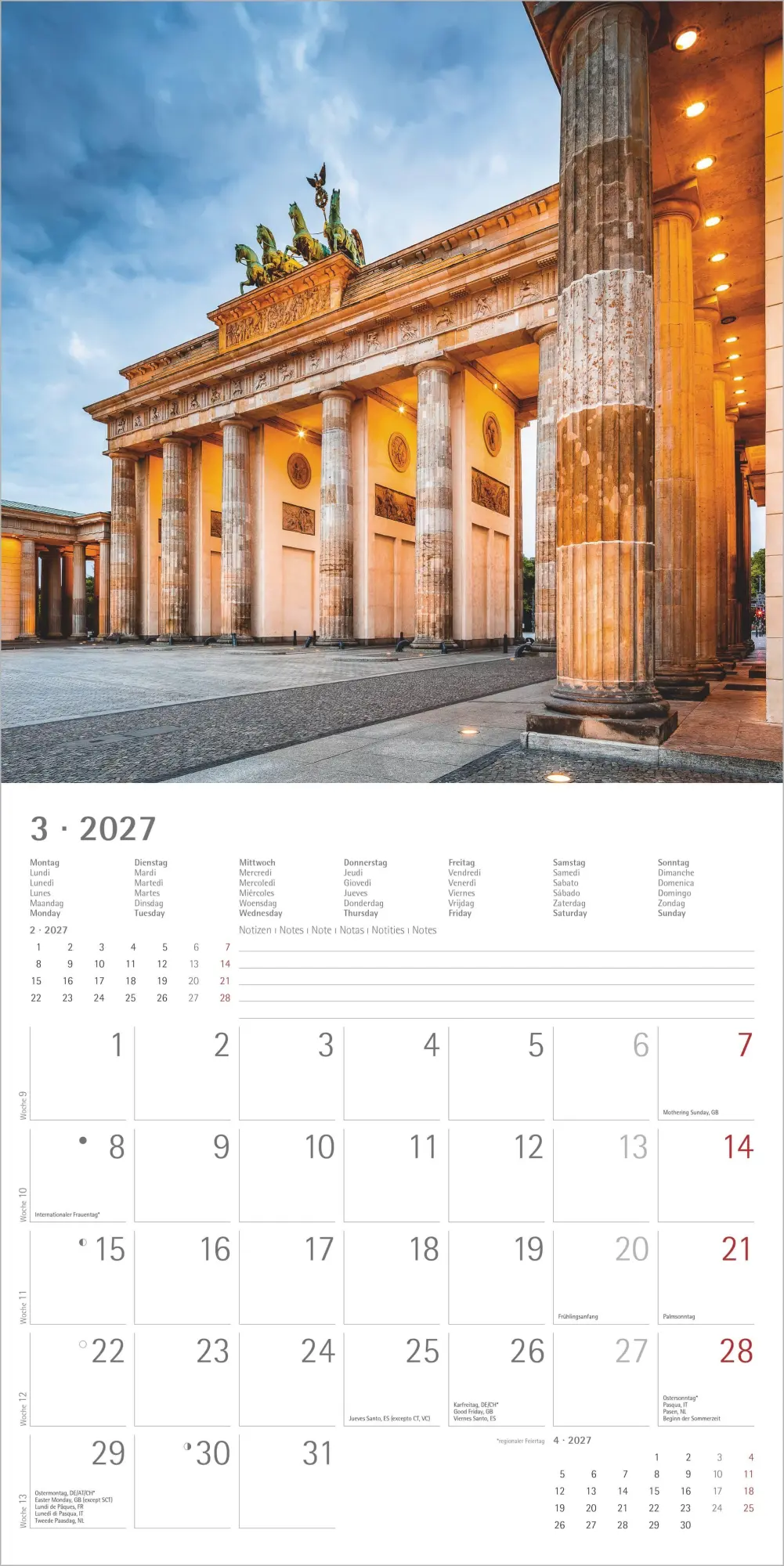 Bild: 4069095018815 | Deutschland 2027 | Neumann Verlage GmbH &amp; Co KG | Kalender | 14 S.