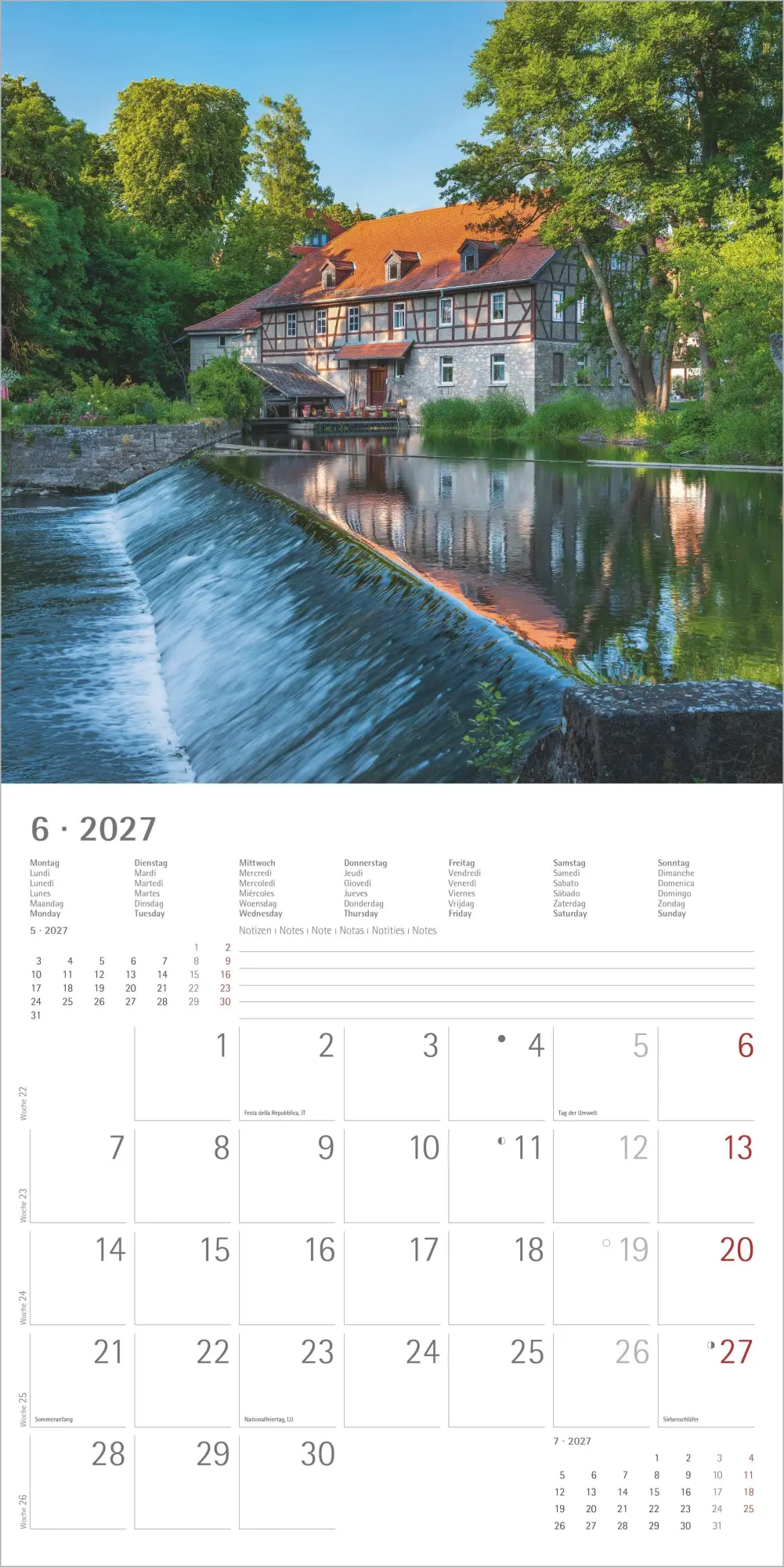Bild: 4069095018815 | Deutschland 2027 | Neumann Verlage GmbH &amp; Co KG | Kalender | 14 S.