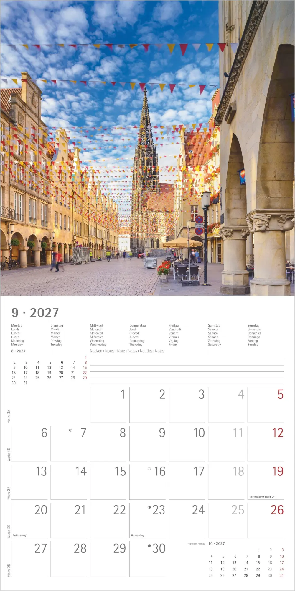 Bild: 4069095018815 | Deutschland 2027 | Neumann Verlage GmbH &amp; Co KG | Kalender | 14 S.